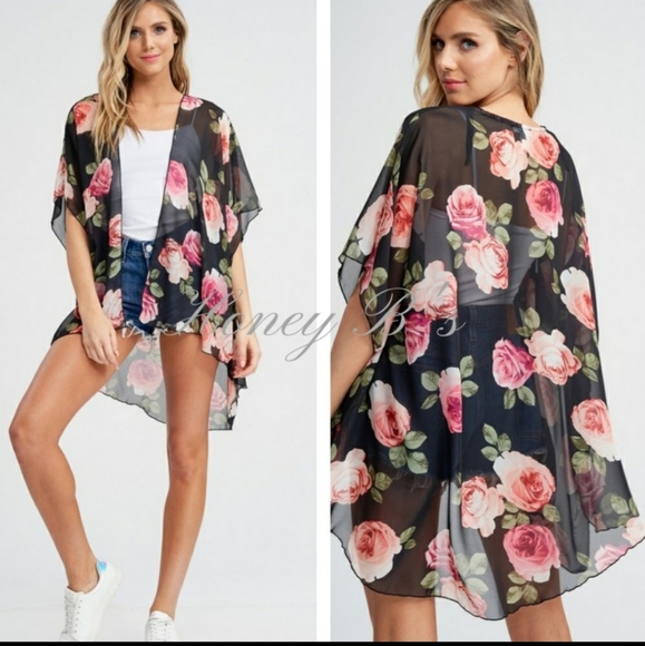 Floral kimono - Picture 2 of 2